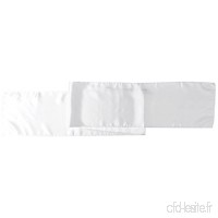 LinenTablecloth 14 x 108-Inch Satin Table Runner White - B008TKTYKK